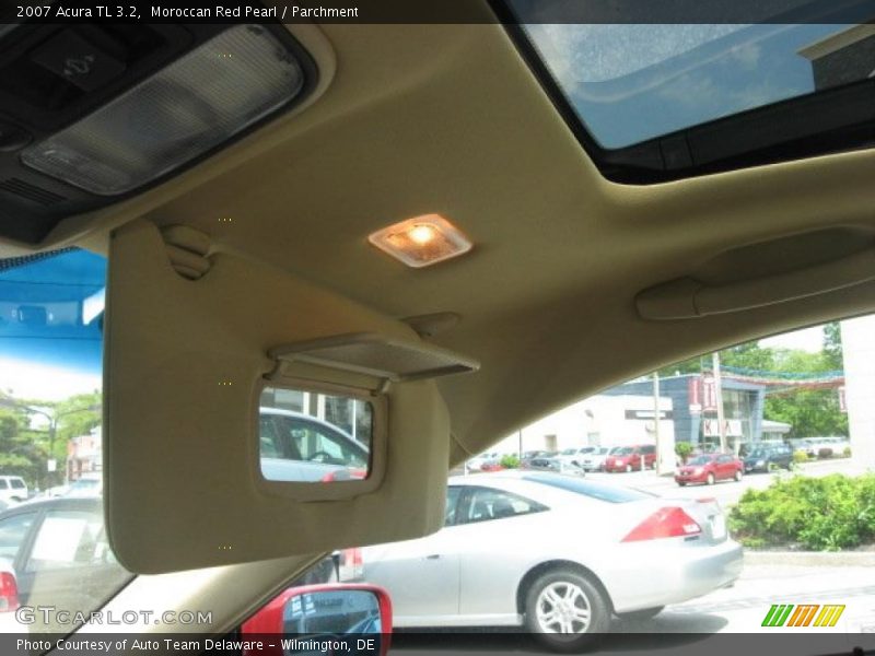 Moroccan Red Pearl / Parchment 2007 Acura TL 3.2