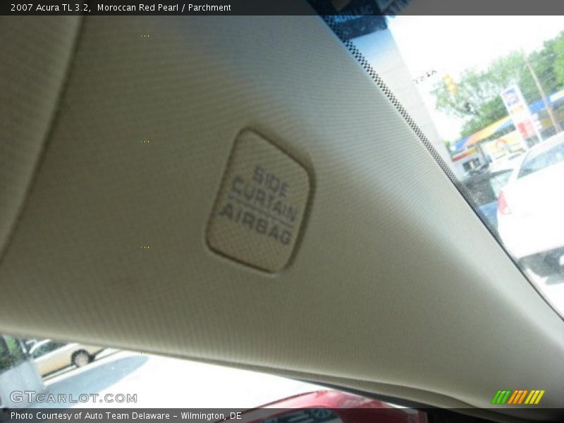 Moroccan Red Pearl / Parchment 2007 Acura TL 3.2