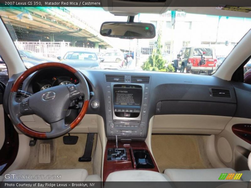 Matador Red Mica / Cashmere 2007 Lexus GS 350