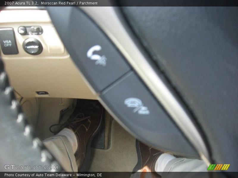 Moroccan Red Pearl / Parchment 2007 Acura TL 3.2