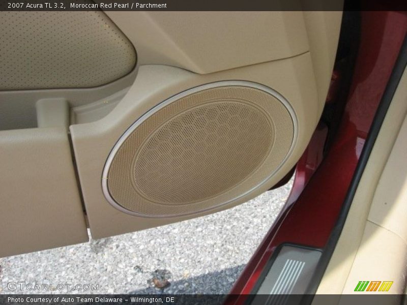 Moroccan Red Pearl / Parchment 2007 Acura TL 3.2