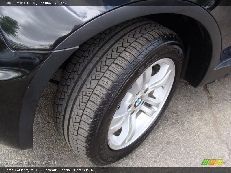 Jet Black / Black 2006 BMW X3 3.0i