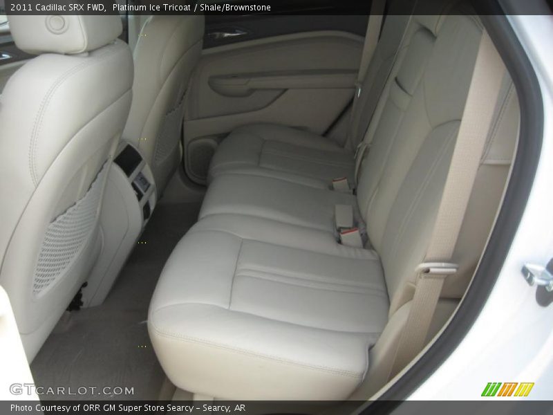 Platinum Ice Tricoat / Shale/Brownstone 2011 Cadillac SRX FWD
