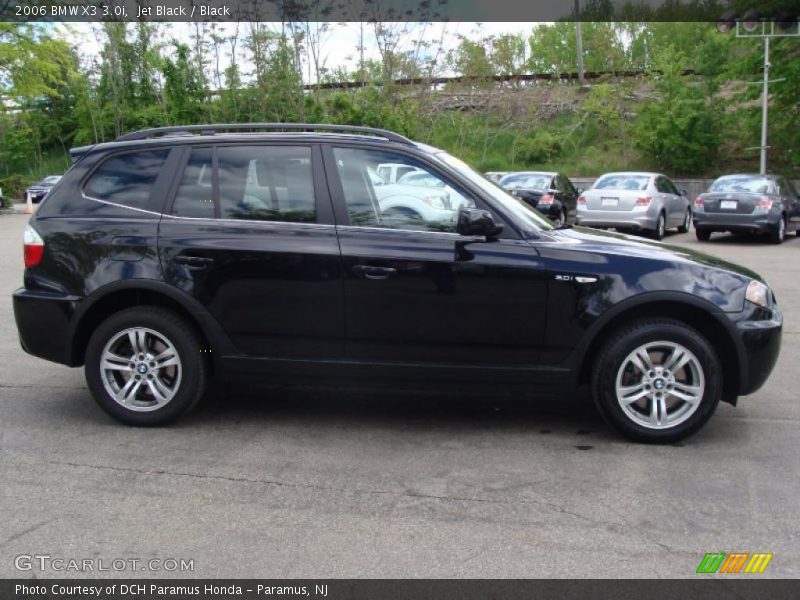 Jet Black / Black 2006 BMW X3 3.0i