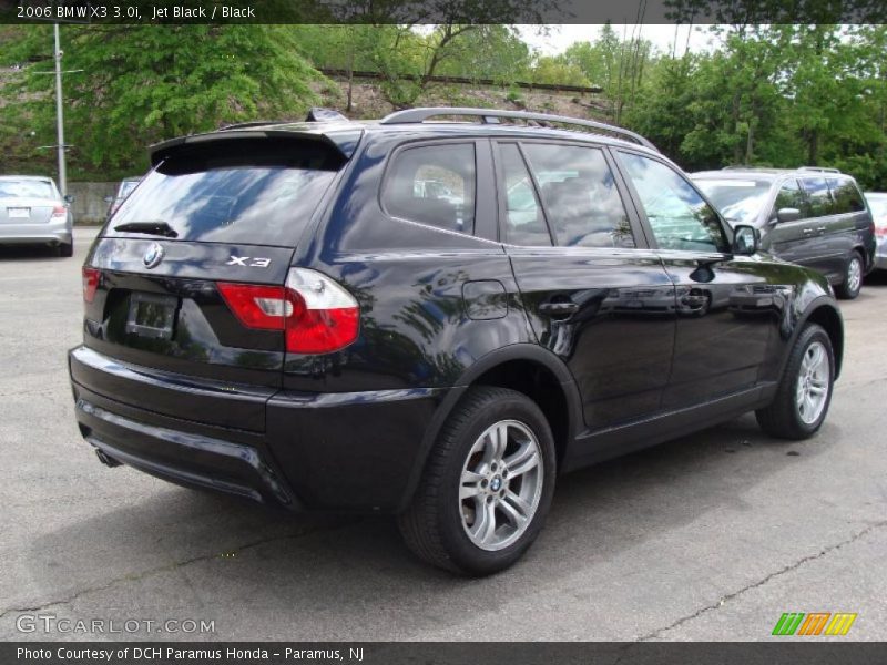 Jet Black / Black 2006 BMW X3 3.0i