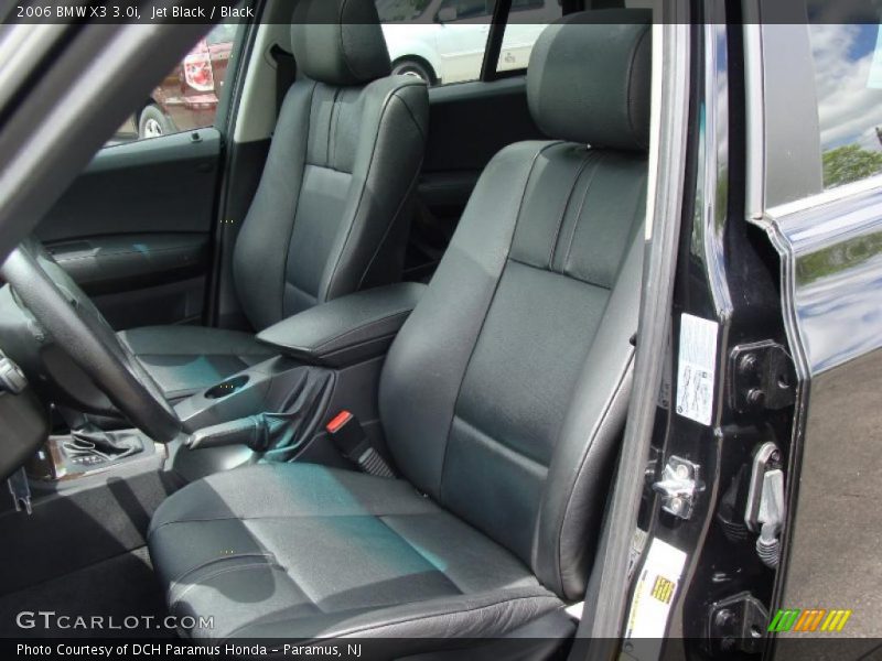 Jet Black / Black 2006 BMW X3 3.0i
