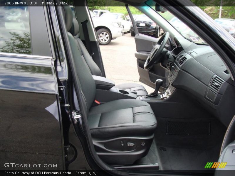 Jet Black / Black 2006 BMW X3 3.0i