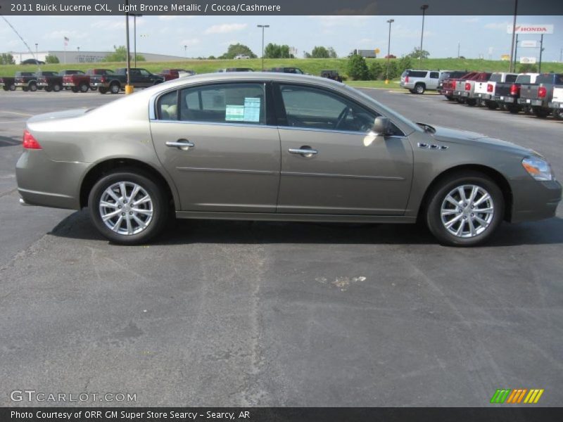Light Bronze Metallic / Cocoa/Cashmere 2011 Buick Lucerne CXL