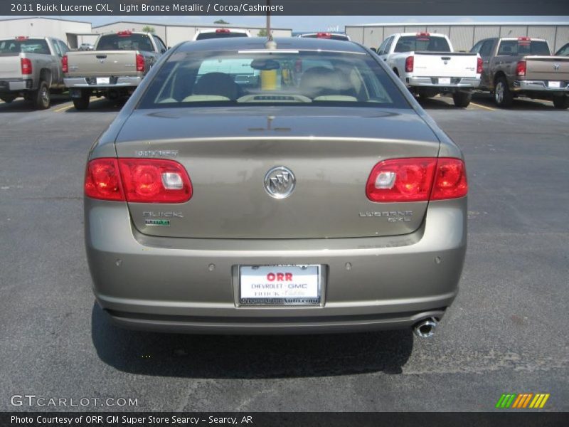 Light Bronze Metallic / Cocoa/Cashmere 2011 Buick Lucerne CXL