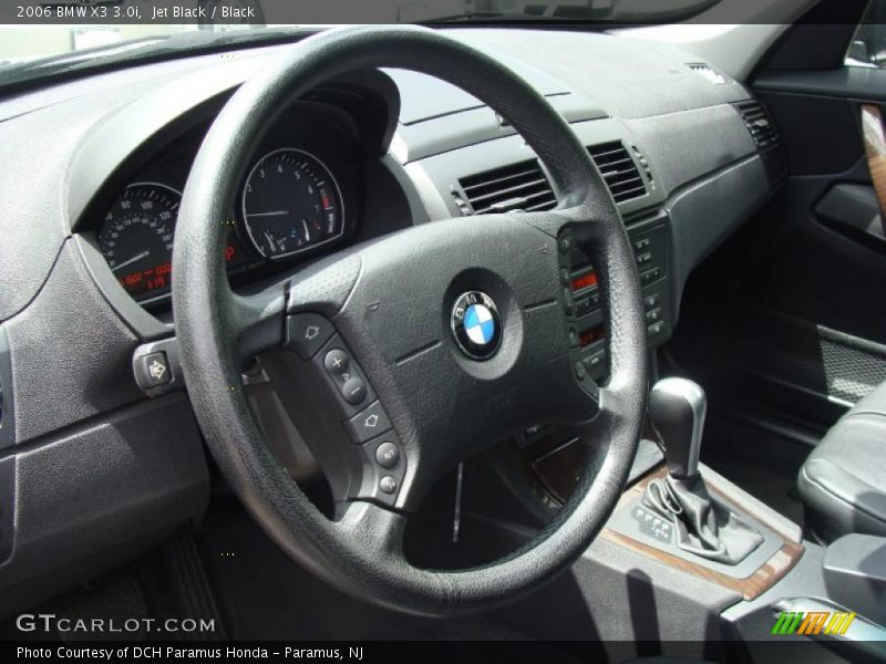 Jet Black / Black 2006 BMW X3 3.0i