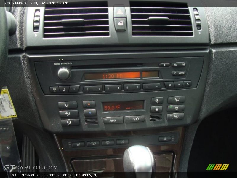 Jet Black / Black 2006 BMW X3 3.0i