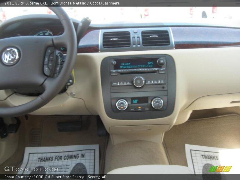 Light Bronze Metallic / Cocoa/Cashmere 2011 Buick Lucerne CXL