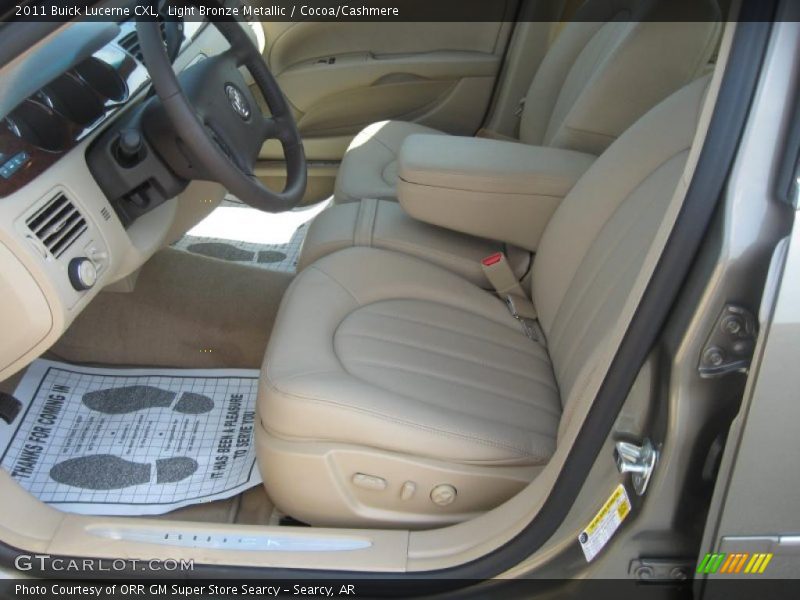 Light Bronze Metallic / Cocoa/Cashmere 2011 Buick Lucerne CXL