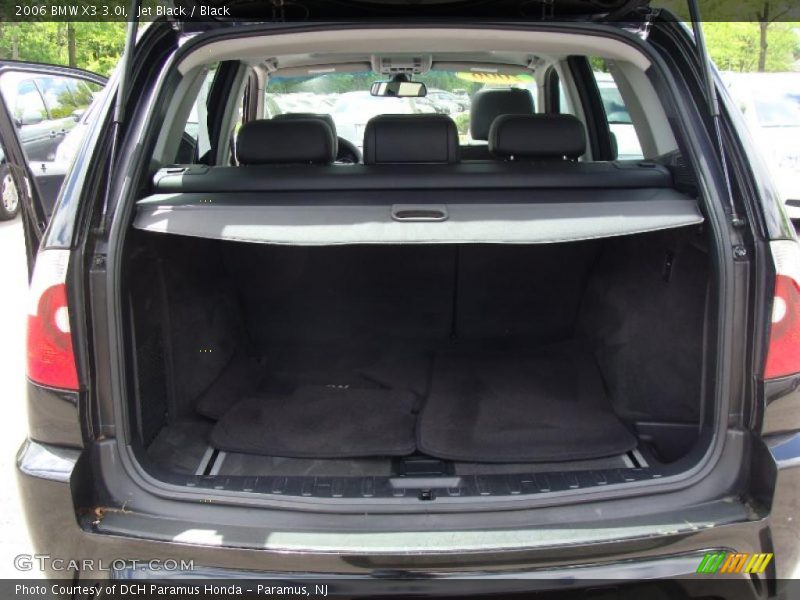 Jet Black / Black 2006 BMW X3 3.0i