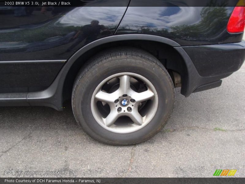 Jet Black / Black 2003 BMW X5 3.0i
