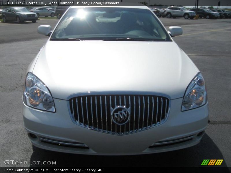 White Diamond TriCoat / Cocoa/Cashmere 2011 Buick Lucerne CXL