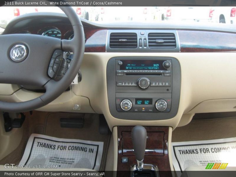 White Diamond TriCoat / Cocoa/Cashmere 2011 Buick Lucerne CXL