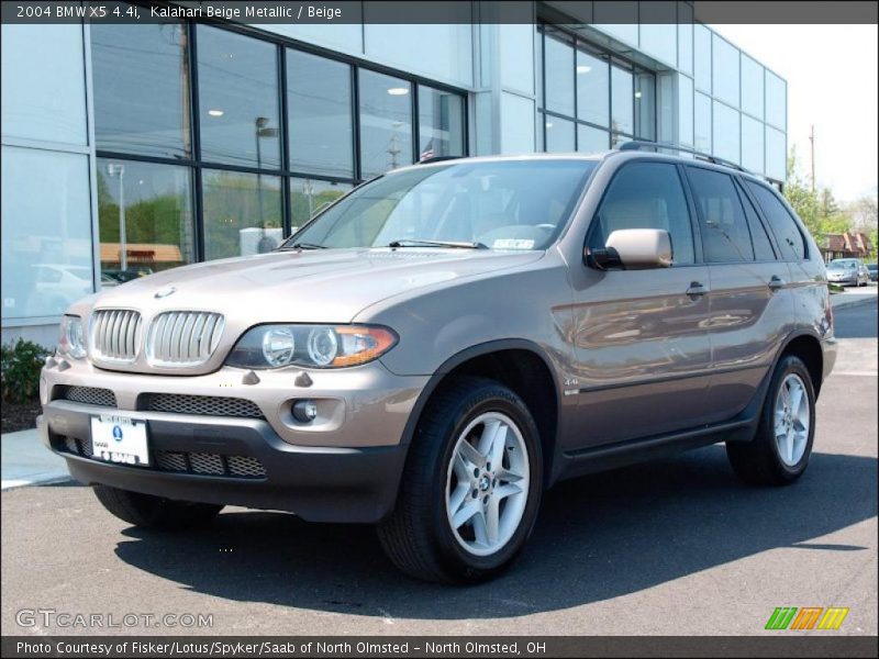 Kalahari Beige Metallic / Beige 2004 BMW X5 4.4i
