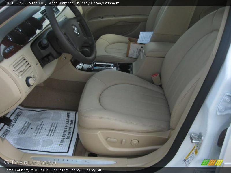 White Diamond TriCoat / Cocoa/Cashmere 2011 Buick Lucerne CXL