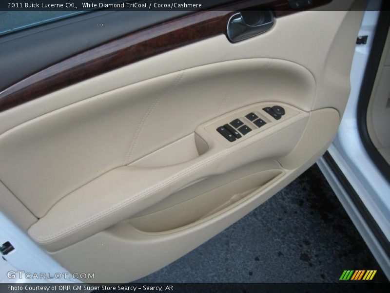 White Diamond TriCoat / Cocoa/Cashmere 2011 Buick Lucerne CXL