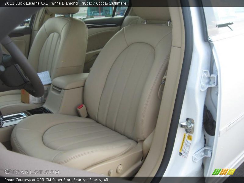 White Diamond TriCoat / Cocoa/Cashmere 2011 Buick Lucerne CXL