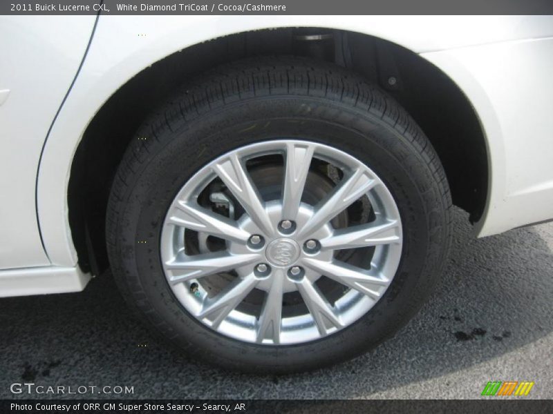 White Diamond TriCoat / Cocoa/Cashmere 2011 Buick Lucerne CXL