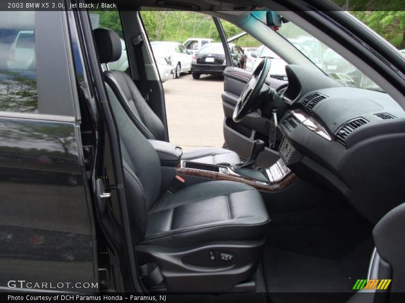 Jet Black / Black 2003 BMW X5 3.0i