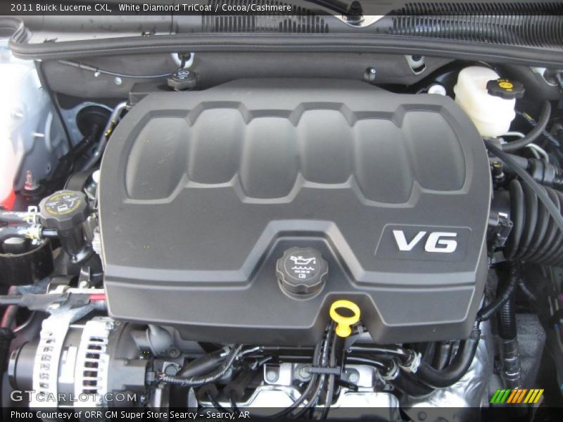 White Diamond TriCoat / Cocoa/Cashmere 2011 Buick Lucerne CXL