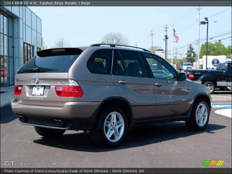 Kalahari Beige Metallic / Beige 2004 BMW X5 4.4i