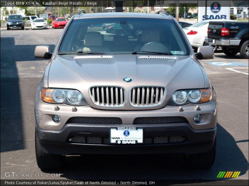 Kalahari Beige Metallic / Beige 2004 BMW X5 4.4i