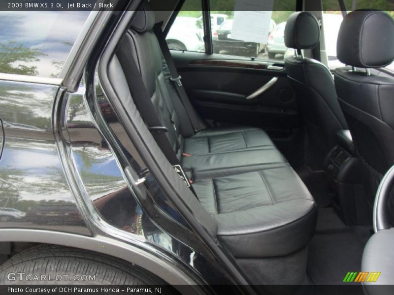 Jet Black / Black 2003 BMW X5 3.0i