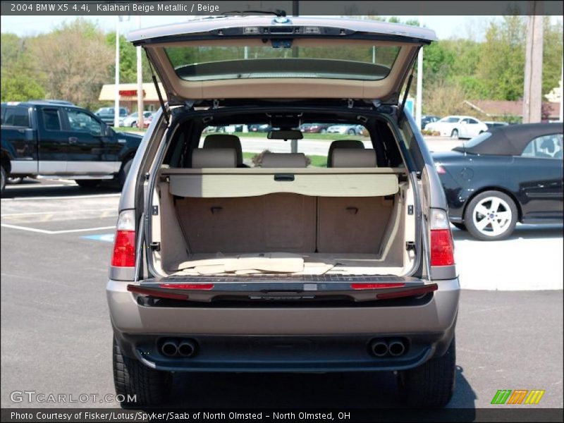 Kalahari Beige Metallic / Beige 2004 BMW X5 4.4i