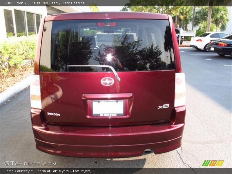 Salsa Red Pearl / Dark Charcoal 2006 Scion xB