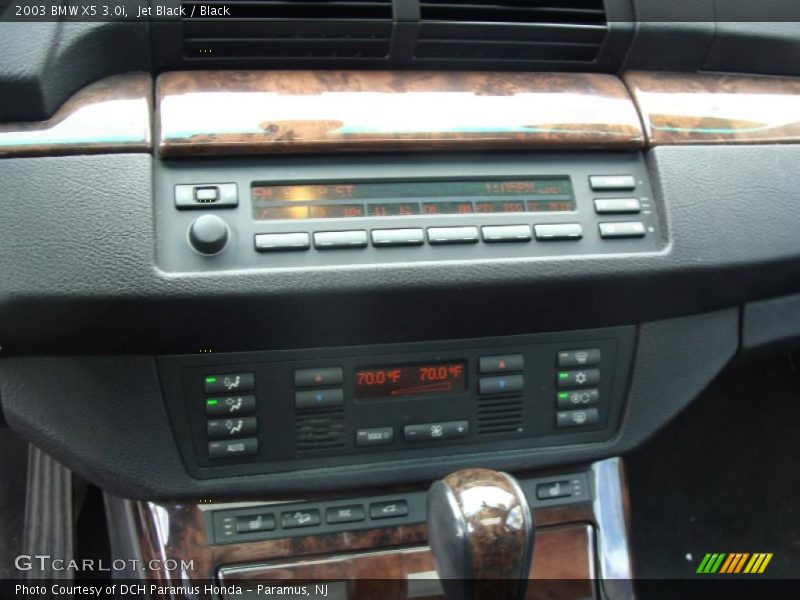 Jet Black / Black 2003 BMW X5 3.0i