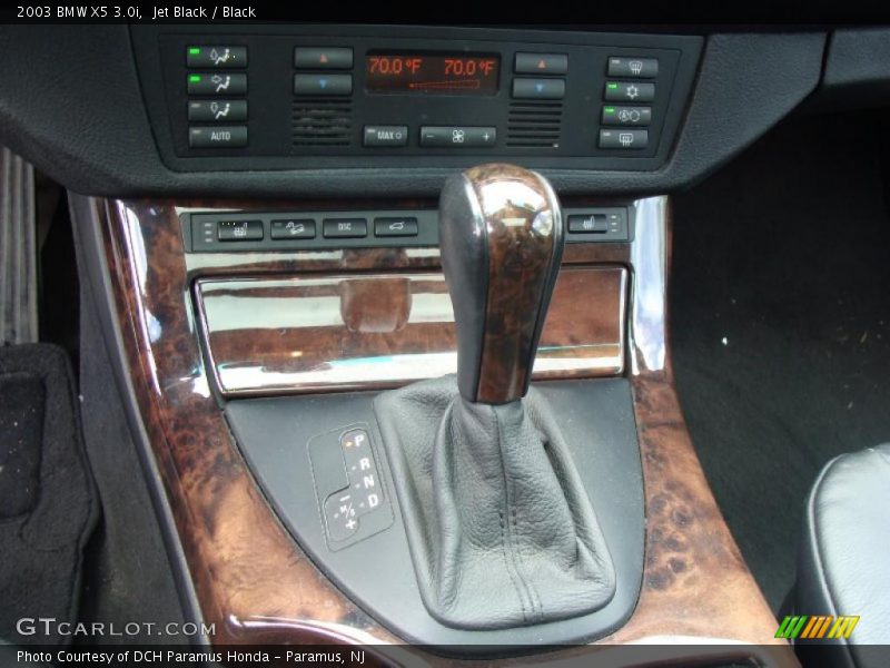 Jet Black / Black 2003 BMW X5 3.0i
