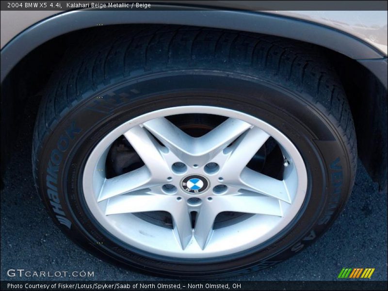 Kalahari Beige Metallic / Beige 2004 BMW X5 4.4i