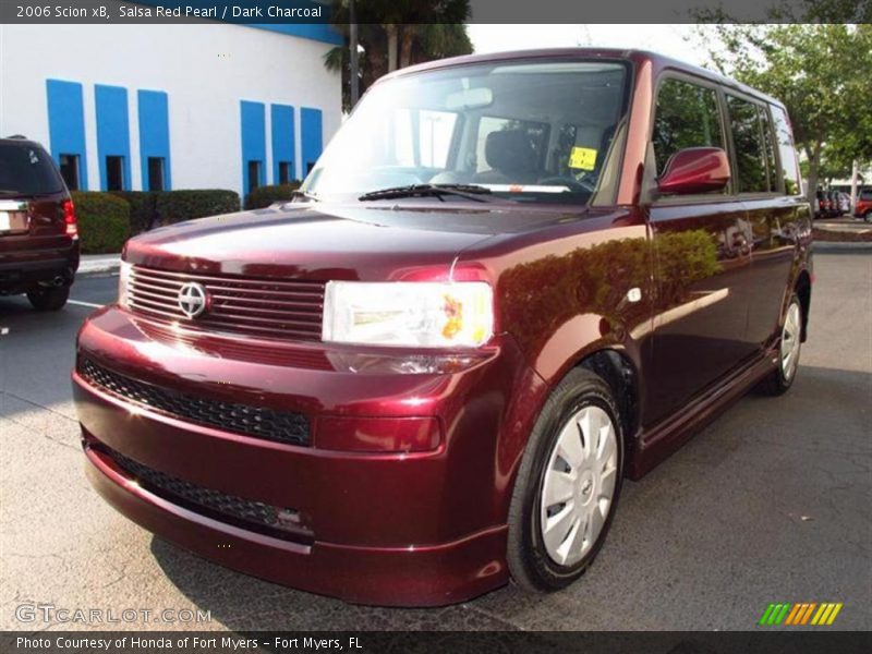 Salsa Red Pearl / Dark Charcoal 2006 Scion xB