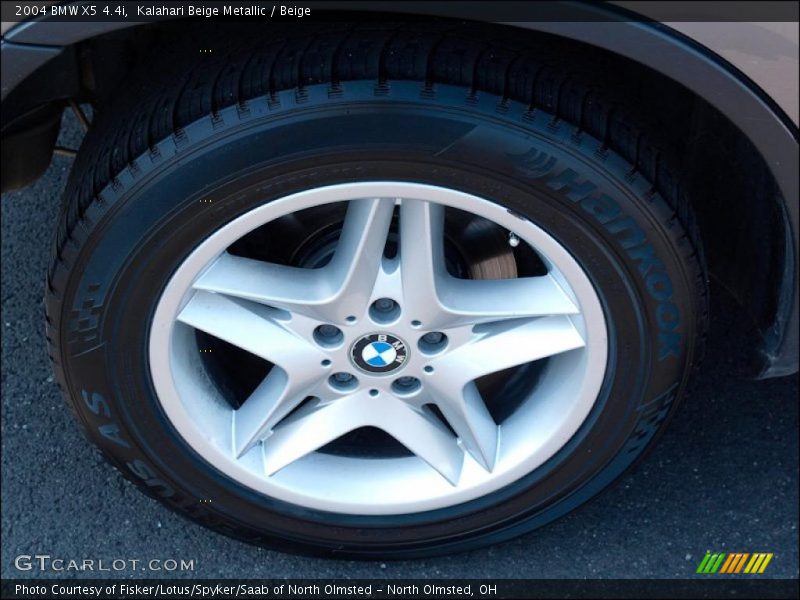 Kalahari Beige Metallic / Beige 2004 BMW X5 4.4i