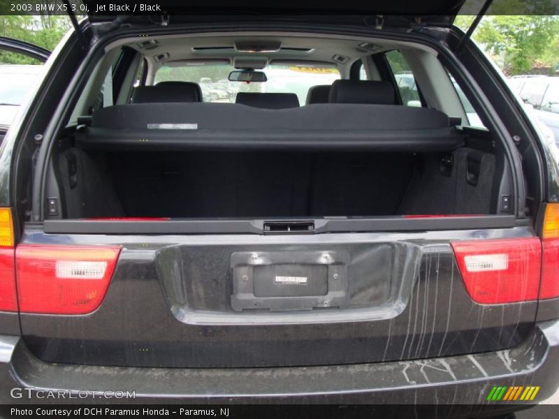 Jet Black / Black 2003 BMW X5 3.0i