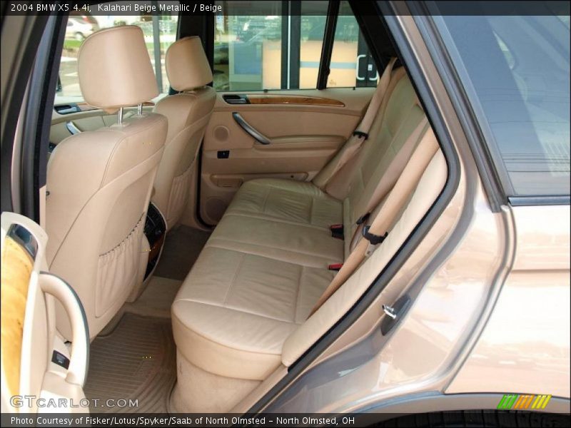 Kalahari Beige Metallic / Beige 2004 BMW X5 4.4i