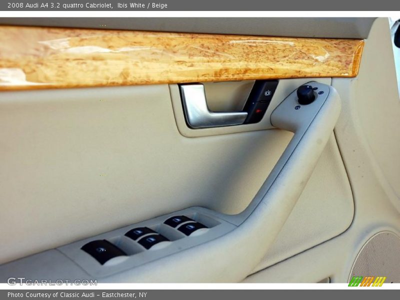 Ibis White / Beige 2008 Audi A4 3.2 quattro Cabriolet