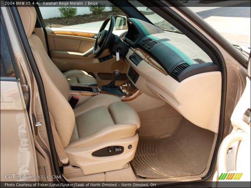 Kalahari Beige Metallic / Beige 2004 BMW X5 4.4i