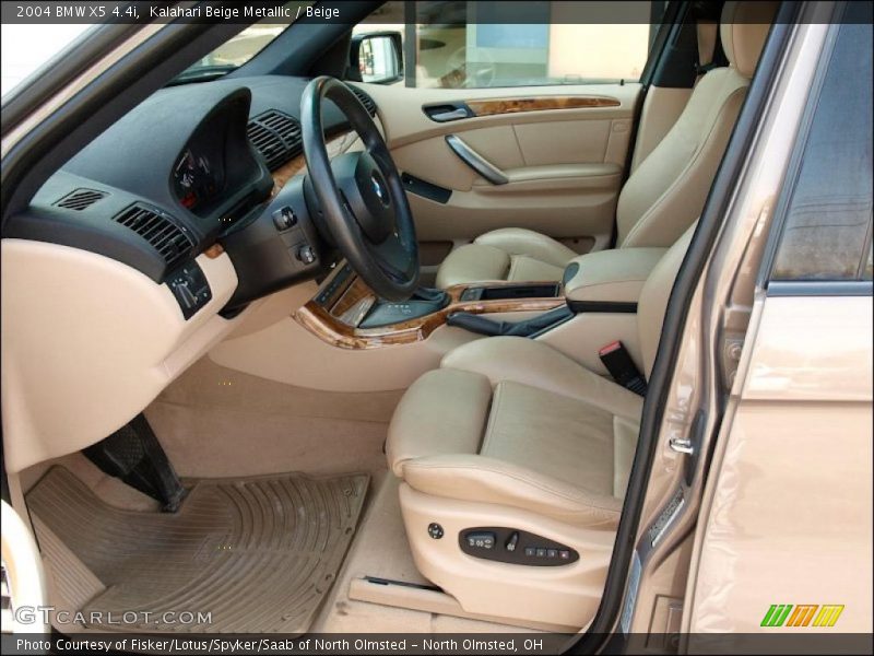 Kalahari Beige Metallic / Beige 2004 BMW X5 4.4i
