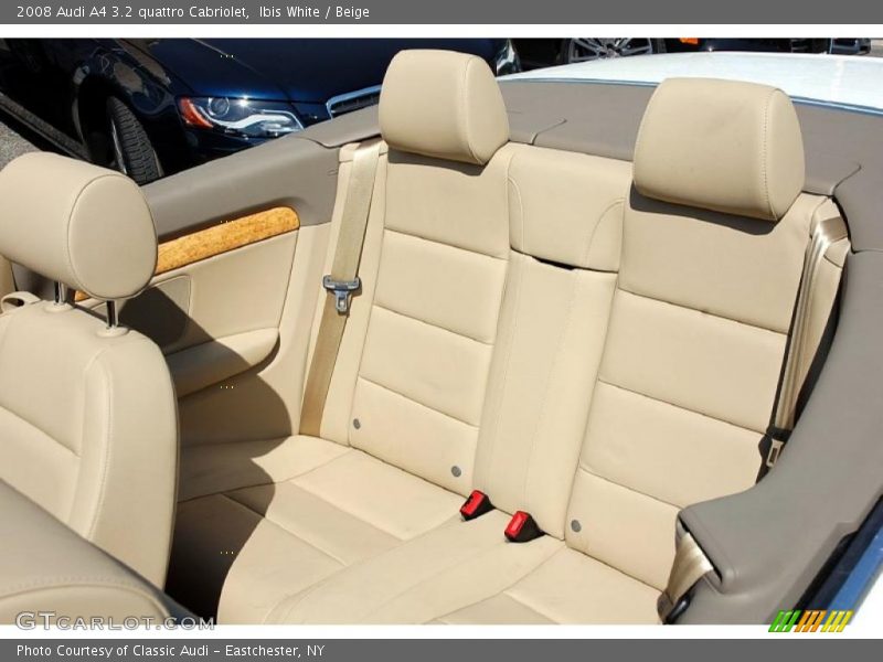 Ibis White / Beige 2008 Audi A4 3.2 quattro Cabriolet