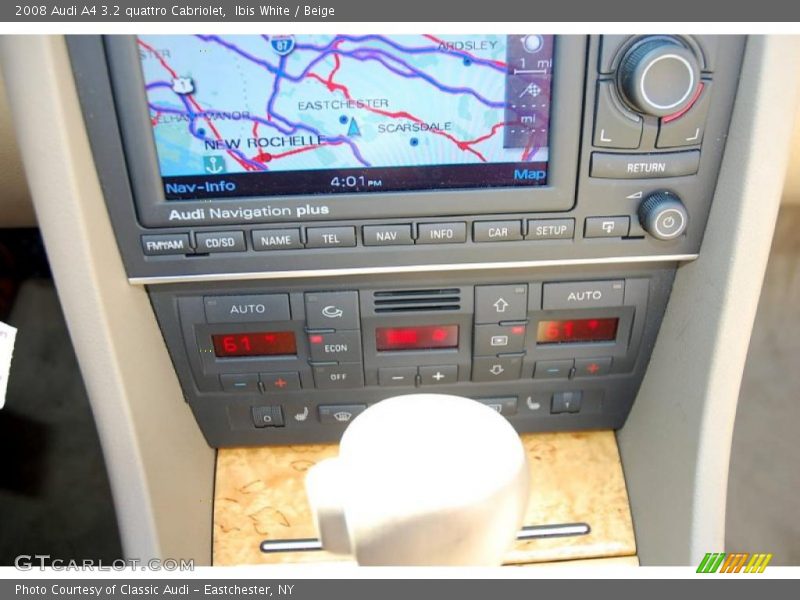 Ibis White / Beige 2008 Audi A4 3.2 quattro Cabriolet