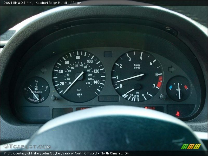 Kalahari Beige Metallic / Beige 2004 BMW X5 4.4i
