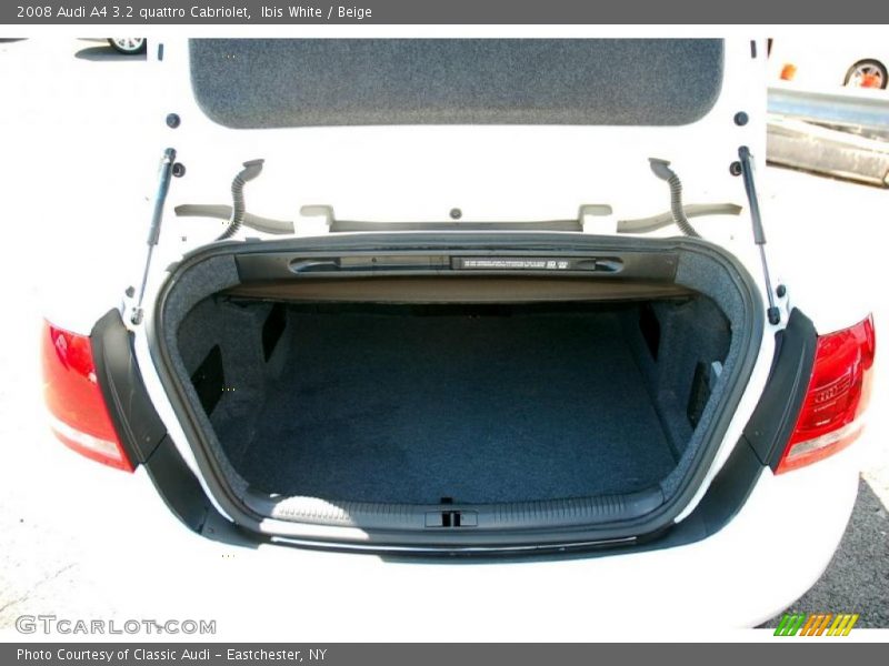 Ibis White / Beige 2008 Audi A4 3.2 quattro Cabriolet