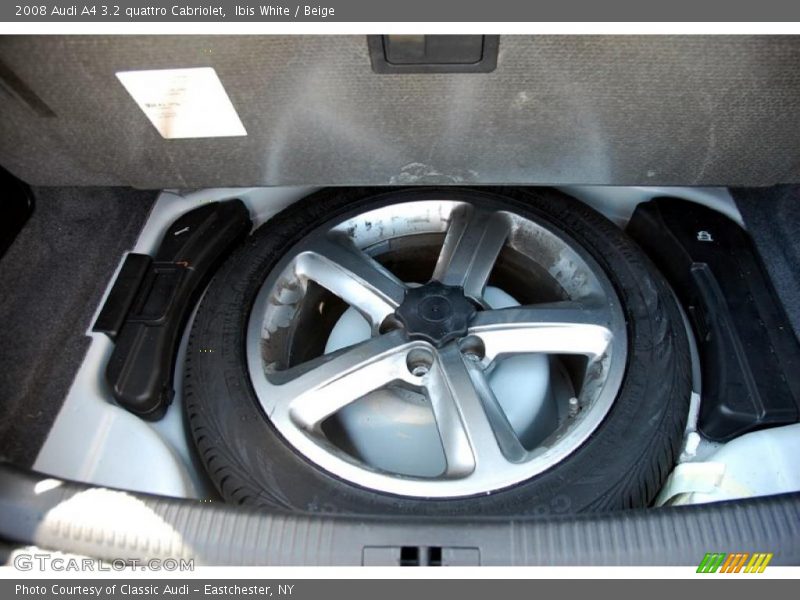 Ibis White / Beige 2008 Audi A4 3.2 quattro Cabriolet