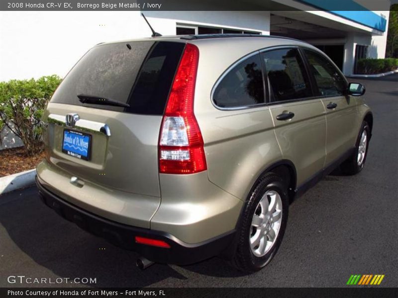 Borrego Beige Metallic / Ivory 2008 Honda CR-V EX
