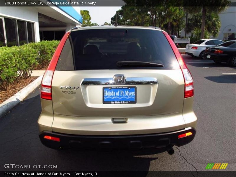 Borrego Beige Metallic / Ivory 2008 Honda CR-V EX
